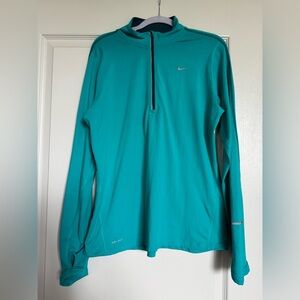 Nike running Dri-Fit Quarter zip